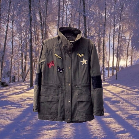 ⚜️💛⚜️New York & Company green jacket - Picture 1 of 17